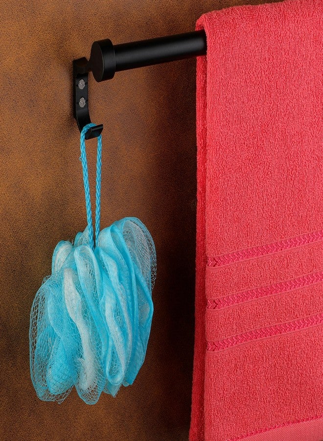 iStar Stainless Steel 304 Grade Towel Hanger for Bathroom/Towel Rod/Bar/Bathroom Accessories (Matt Black) - Image 5